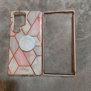 Pink Geometric Phone Case